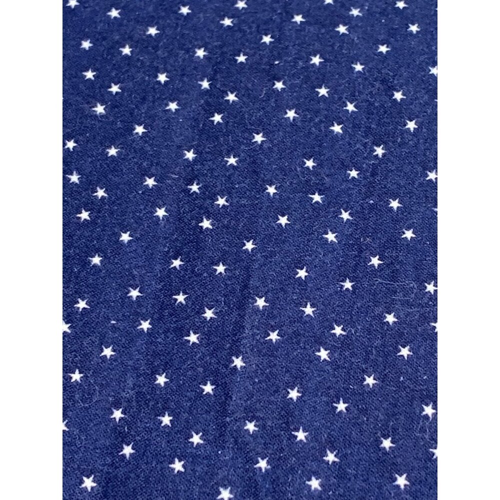 Blue Star Pattern Cotton Fabric 17" x 18" wide Quilting - Picture 10 of 12